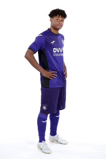 NEERPEDE, BELGIUM - AUGUST 04 : Nicholas Rutgeerts during the photoshoot of Rsc  Anderlecht Futures