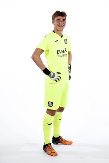 NEERPEDE, BELGIUM - AUGUST 04 : Nicholas Rutgeerts during the photoshoot of Rsc  Anderlecht Futures