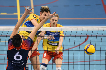 Apeldoorn, Netherlands. 08th Jan, 2020. APELDOORN, 07-01-2020, Stadium  Omnisport, Oranje Dames Volleyball player Floortje Meijners during the  Volleyball European Qualification 2020, Netherlands vs Azerbeidzjan.  Credit: Pro Shots/Alamy Live News Stock