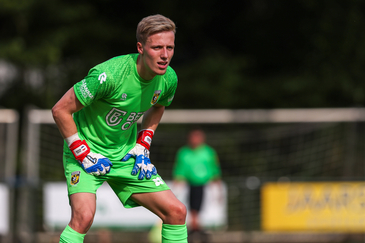 Doorwerth, Netherlands. 08th July, 2023. DOORWERTH, NETHERLANDS - JULY 8:  Michael Dokunmu of Vitesse during the Pre-Season Club Friendly match  between DUNO and Vitesse at the Sportpark de Waaijenberg on July 8