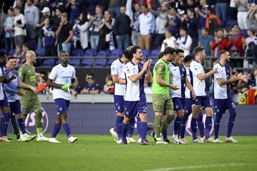 RSC Anderlecht v Sporting Charleroi - Jupiler Pro League ANDERLECHT,  BELGIUM - AUGUST 27 : Vertonghe